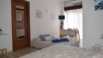 1 Schlafzimmer, Bügeleisen/Bügelbrett, kostenloses WLAN, Bettwäsche