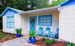 Fachada de la propiedad