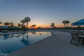Pool - Jack and Laurel Welcome You to our Beach Club Condo! (Saint Simons Island)