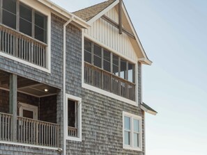 Exterior detail - Harborview: Directly on Silver Lake with incredible views. (Ocracoke)