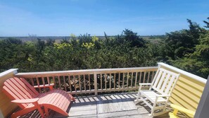 Property grounds - Contentment: Spacious home, den, screened porch, marsh views. (Ocracoke)