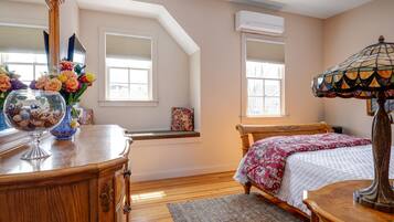 Individually decorated, individually furnished, iron/ironing board