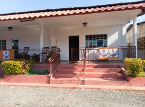 Entrada de la propiedad