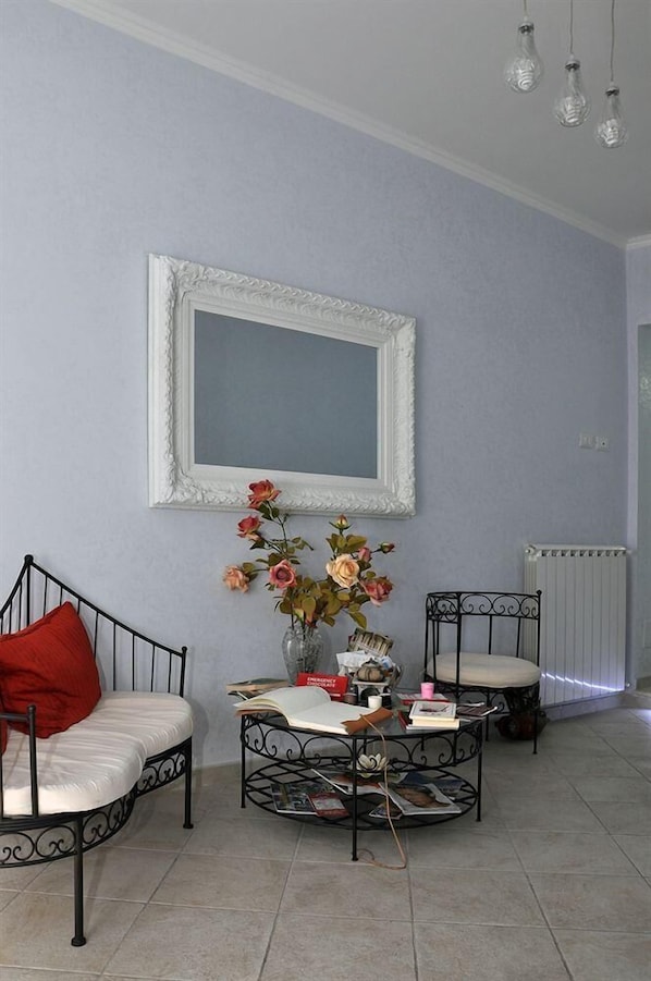 Blick von der Unterkunft