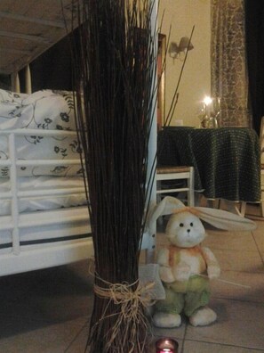 Blick von der Unterkunft