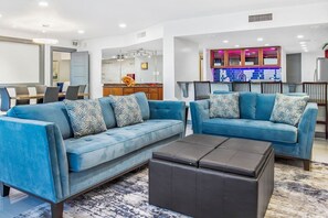 Una televisión de pantalla plana