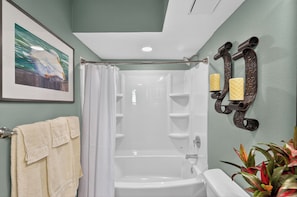 Shower, towels