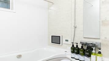 Hair dryer, towels
