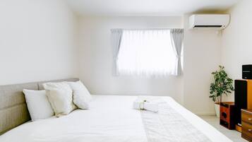 4 間睡房、書桌、熨斗/熨衫板、免費 Wi-Fi