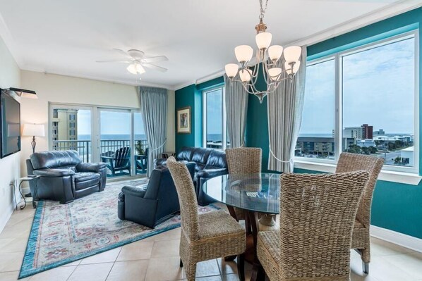 Condo, Multiple Beds (Crystal Tower 609) | Living area | TV