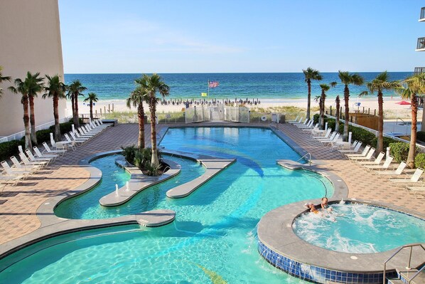 Indoor pool, a heated pool