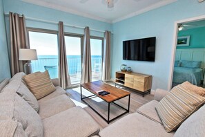 Condo, Multiple Beds (Crystal Tower 1602) | Living area