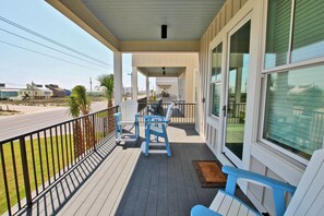 Talo, useita sänkyjä (West Side Cottages B) | Näkymä parvekkeelta