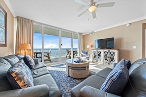 Leilighet, flere senger (San Carlos 701) | Oppholdsområde | TV