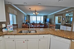 Condo, Multiple Beds (San Carlos 701) | Private kitchen | Cookware/dishes/utensils