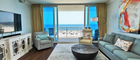 コンドミニアム ベッド (複数台) (San Carlos 409) | リビング エリア