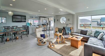 Coastal Retreat: Deck, Ocean Views + Walk to Beach