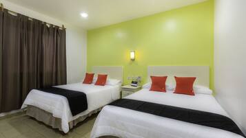 Edredón, insonorización, cunas gratuitas y wifi gratis