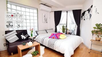 1 habitación, escritorio, tabla de planchar con plancha y wifi gratis