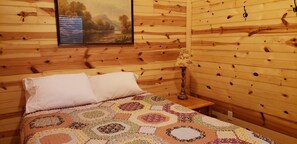 2 bedrooms, free WiFi, bed sheets -  Henson 2: Rustic 2 Bedroom Cabin surrounded by trees. (Sulphur)