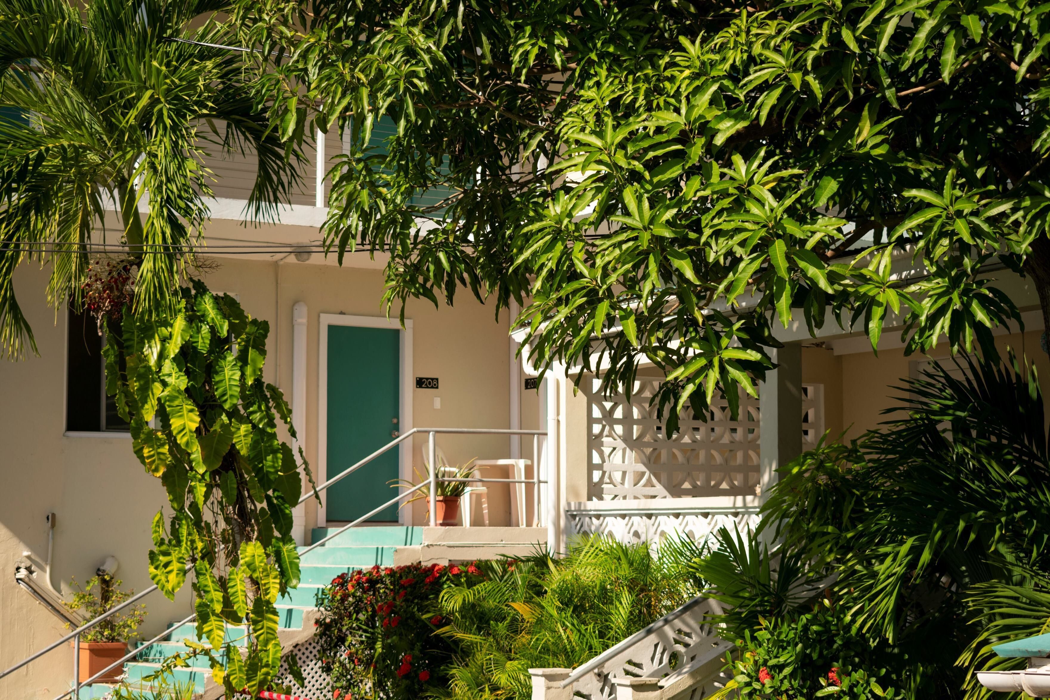Familien-Suite | Blick auf den Innenhof