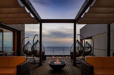 Sala de estar en el lobby