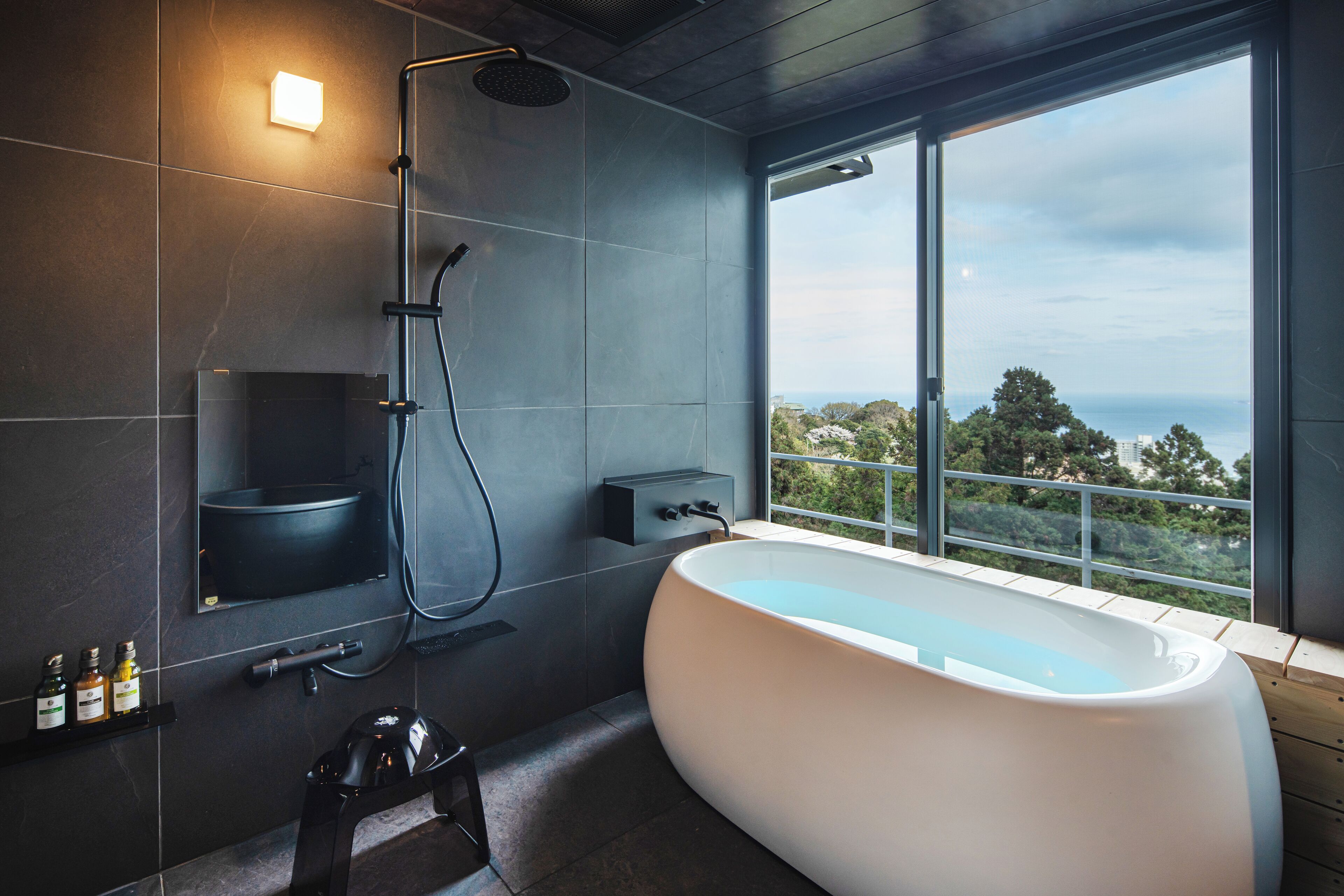 junior suite (with sauna and hot spring) /non-smoking | 1 bedroom, in-room safe, desk, free wifi