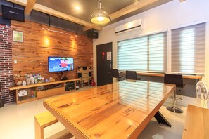 Sala de estar en el lobby