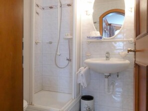 Hair dryer, towels