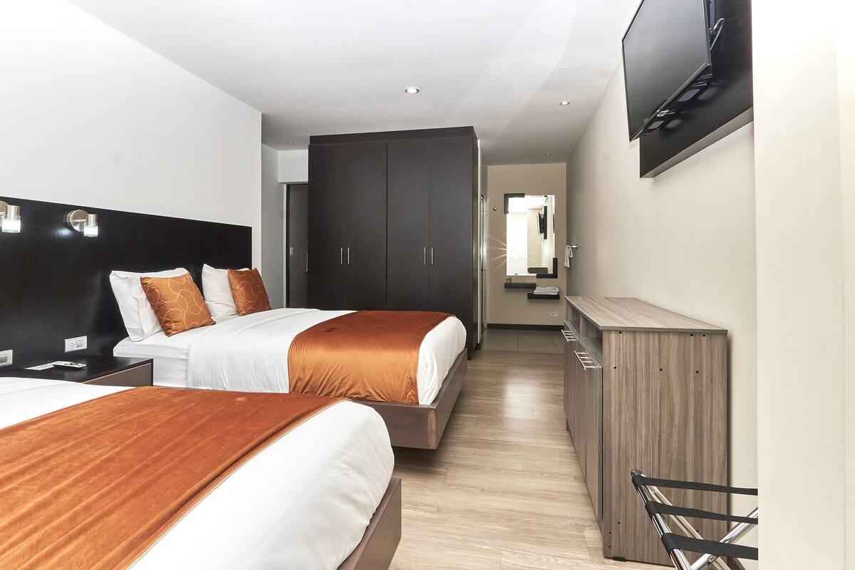 Executive Double Room | Egyptian cotton sheets, premium bedding, down comforters, pillowtop beds