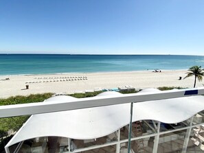 On the beach