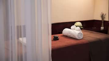 Body treatments, hot stone massages, deep-tissue massages, facials