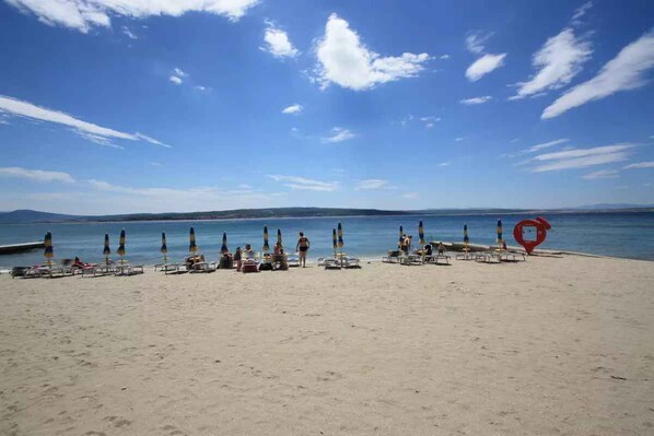 Beach nearby - Studio near the beach with sea view (Crikvenica)