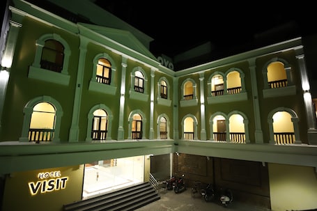 Front of property. Hotel Visit