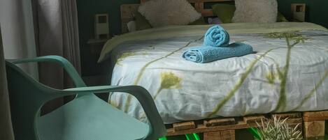 3 sovrum, värdeförvaringsskåp på rummet och strykjärn/strykbräda