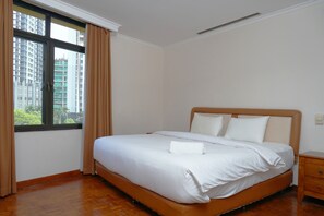 Room | 2 bedrooms, free WiFi, bed sheets - Modern and Spacious 2BR at Kusuma Chandra Apartment (Jakarta)
