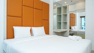 Rom | 2 soverom, wi-fi (inkludert) og sengetøy