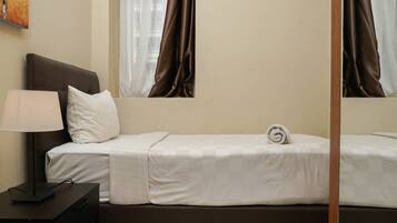 Kamar | 3 kamar tidur, setrika/meja setrika, Wi-Fi gratis, dan seprai linen