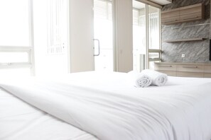 Kamar | 3 kamar tidur, Wi-Fi gratis, dan seprai linen