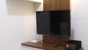 Room | Television - Comfortable 1BR Apartment at Parahyangan Residence near Unpar (Bandung)