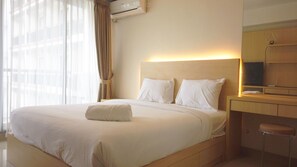 Kamar | Wi-Fi gratis dan seprai linen