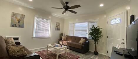 TV connectée, lecteur de DVD, livres