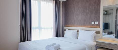 Kamer | Een bureau, gratis wifi, beddengoed