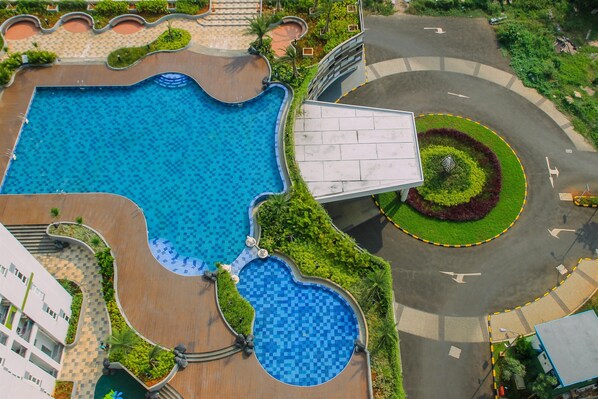 Aerial view - Minimalist and Comfortable Studio Akasa Pure Living Apartment (South Tangerang)