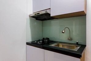 客房 | 私人小型廚房 | 雪櫃、爐具、廚房用具/餐具/器皿