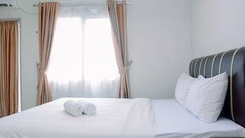 2 chambres, bureau, draps fournis