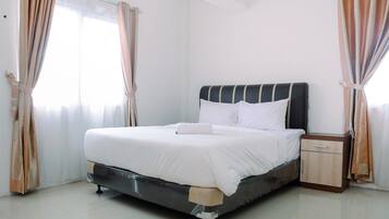 2 chambres, bureau, draps fournis