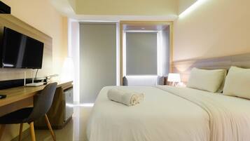 Wifi gratis y ropa de cama