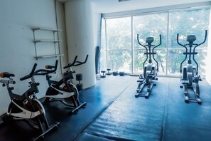 Gym - Relaxing 2BR at High Point Serviced Apartment (Surabaya)