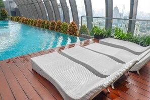 Sun deck - Relaxing 1BR Apartment at L'Avenue Pancoran (Jakarta)